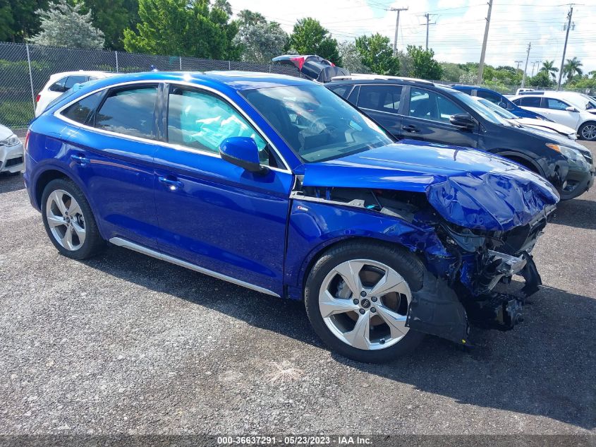 WA15AAFY3N2004913 AUDI Q5 SPORTBACK S LINE PREMIUM PLUS 2022