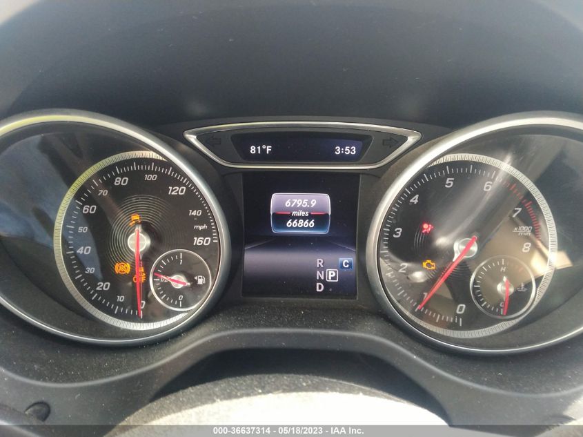 2017 MERCEDES-BENZ CLA CLA 250 - WDDSJ4GB7HN494446