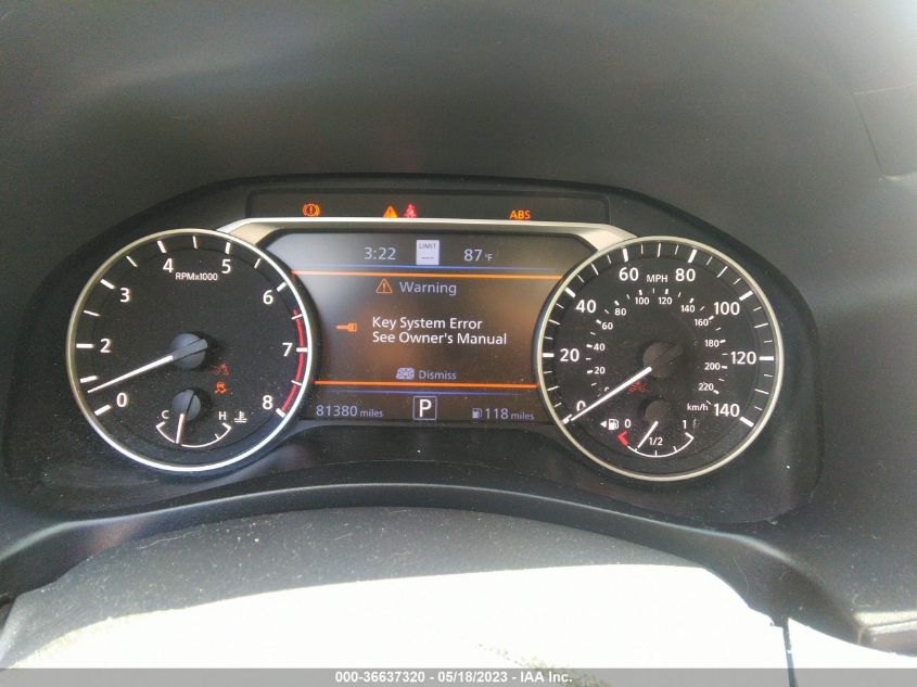 2019 NISSAN ALTIMA 2.5 SL - 1N4BL4EV0KC189283