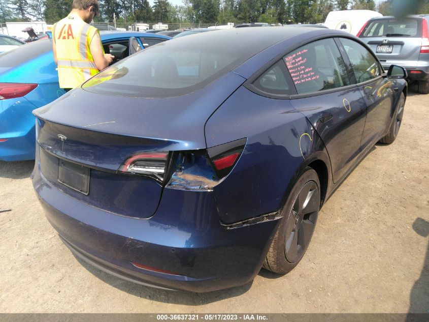 2021 TESLA MODEL 3 STANDARD RANGE PLUS - 5YJ3E1EA4MF094509