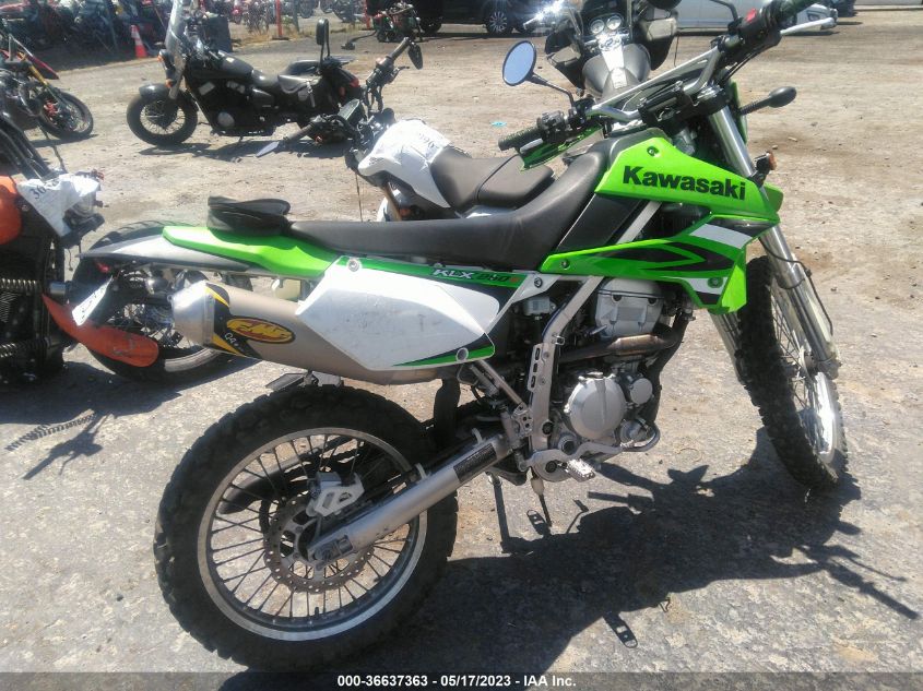 2009 KAWASAKI KLX250 S JKALXMT1X9DA06878