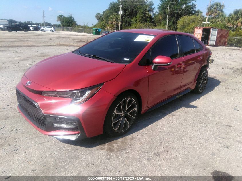 2020 TOYOTA COROLLA SE/NIGHTSHADE - 5YFS4RCE2LP047758