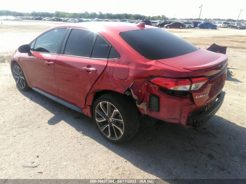 2020 TOYOTA COROLLA SE/NIGHTSHADE - 5YFS4RCE2LP047758