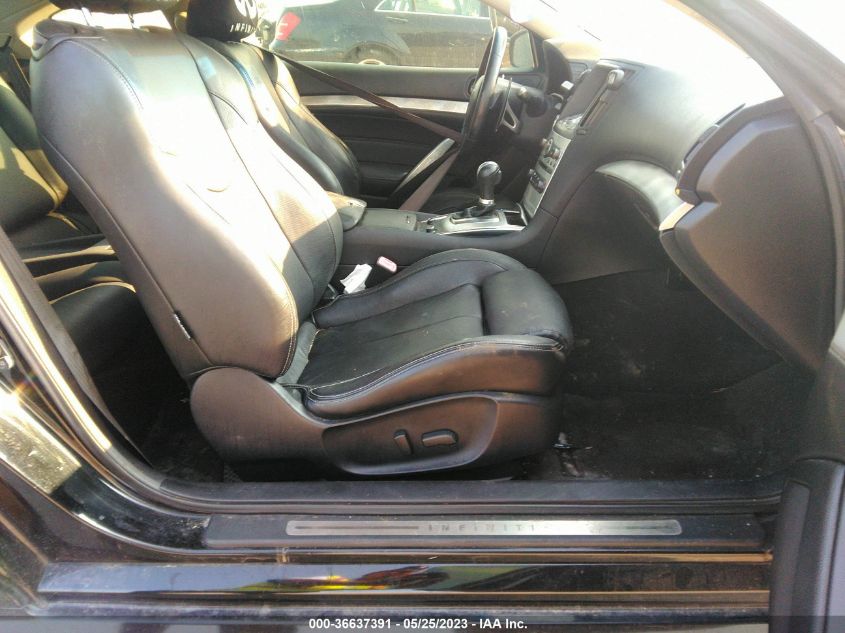 2013 INFINITI G37 COUPE JOURNEY JN1CV6EK5DM920963