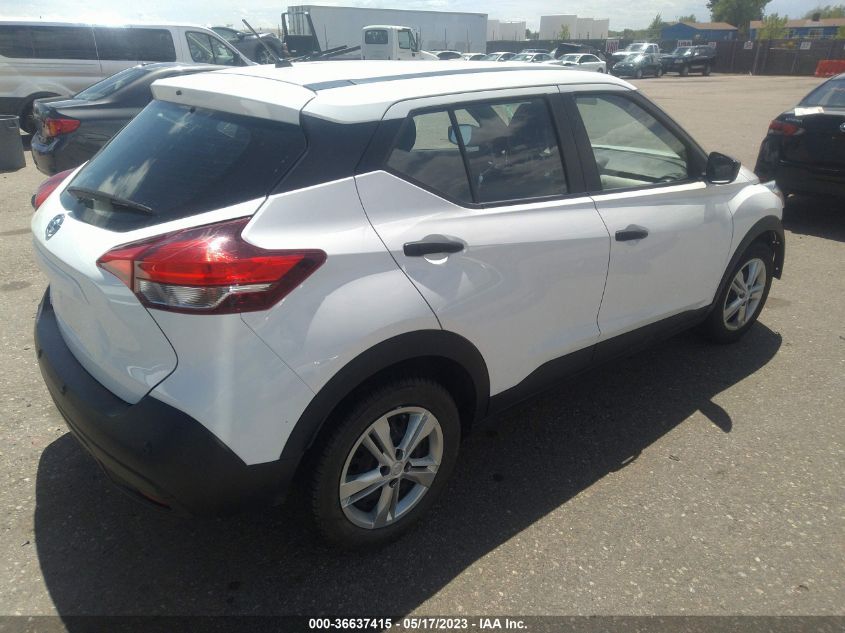 2020 NISSAN KICKS S - 3N1CP5BV3LL517687