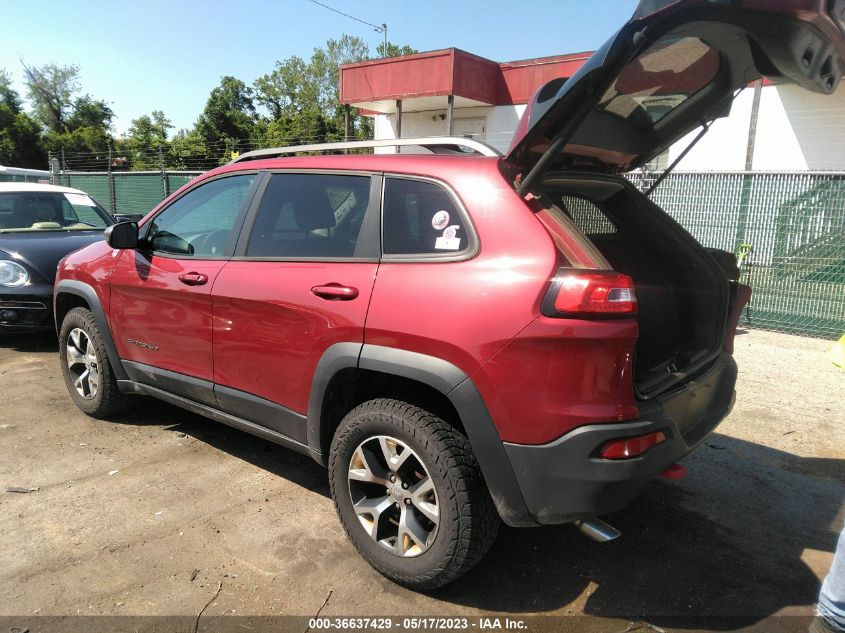 2014 JEEP CHEROKEE TRAILHAWK - 1C4PJMBS1EW201492