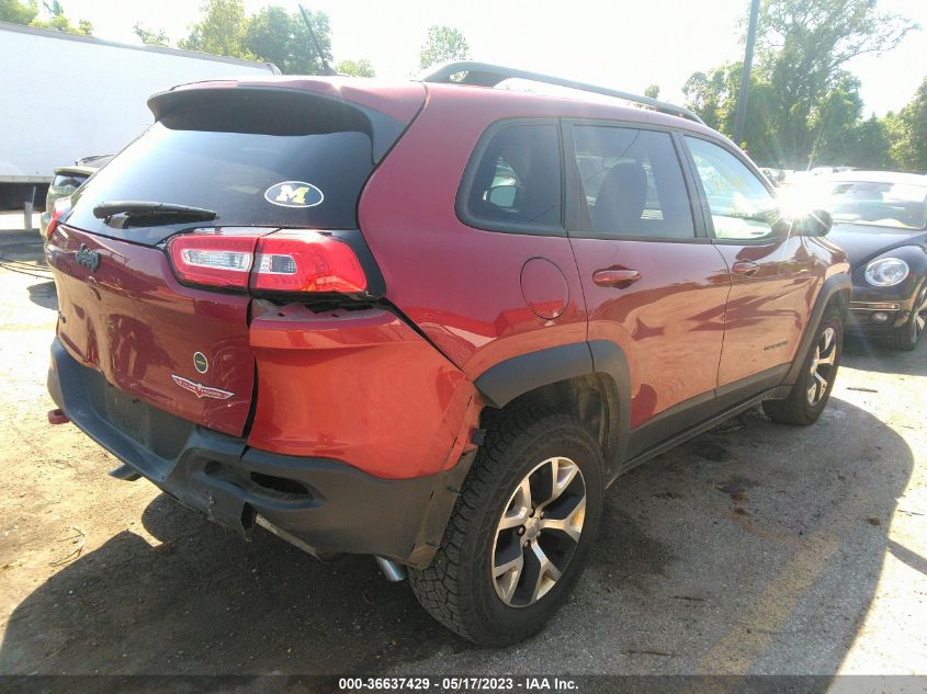 2014 JEEP CHEROKEE TRAILHAWK - 1C4PJMBS1EW201492