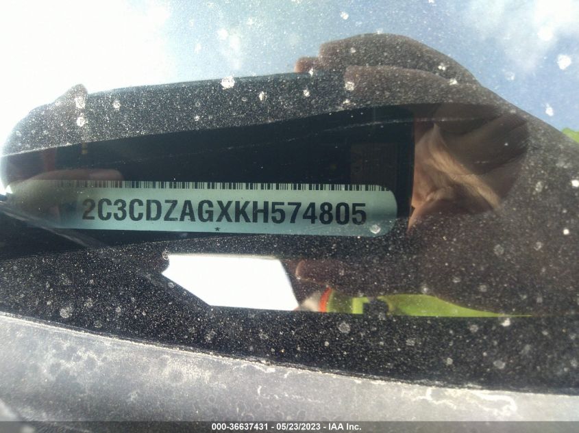 2019 DODGE CHALLENGER SXT - 2C3CDZAGXKH574805