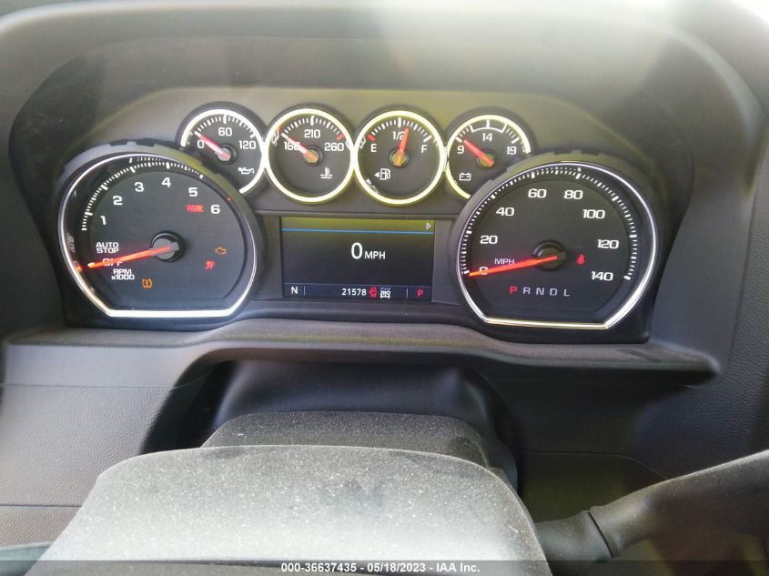 2022 CHEVROLET SILVERADO 1500 LTD LT - 1GCRYJEK4NZ219871
