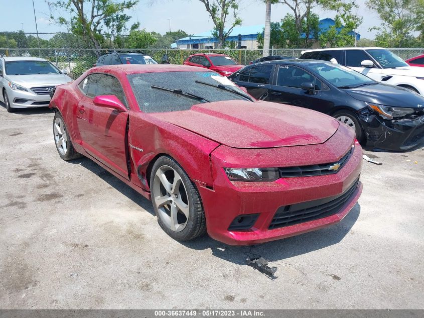 2014 CHEVROLET CAMARO LT - 2G1FB1E33E9245605