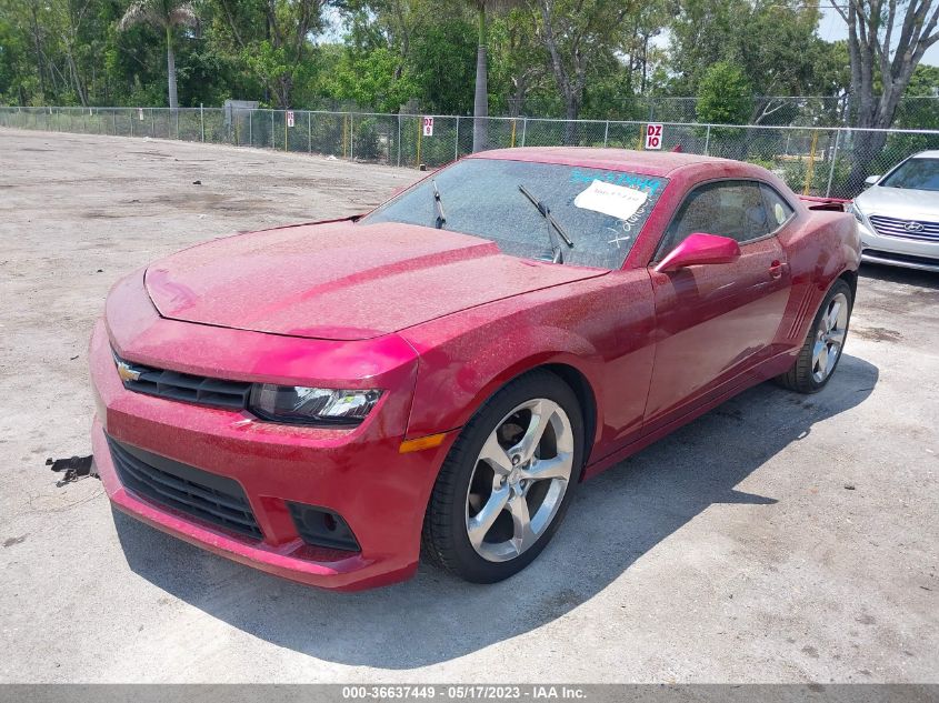 2014 CHEVROLET CAMARO LT - 2G1FB1E33E9245605