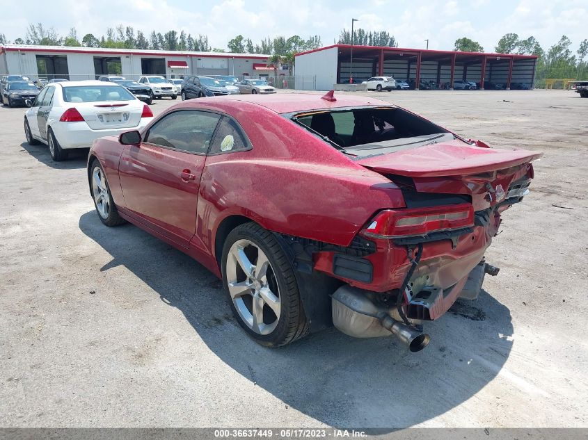 2014 CHEVROLET CAMARO LT - 2G1FB1E33E9245605