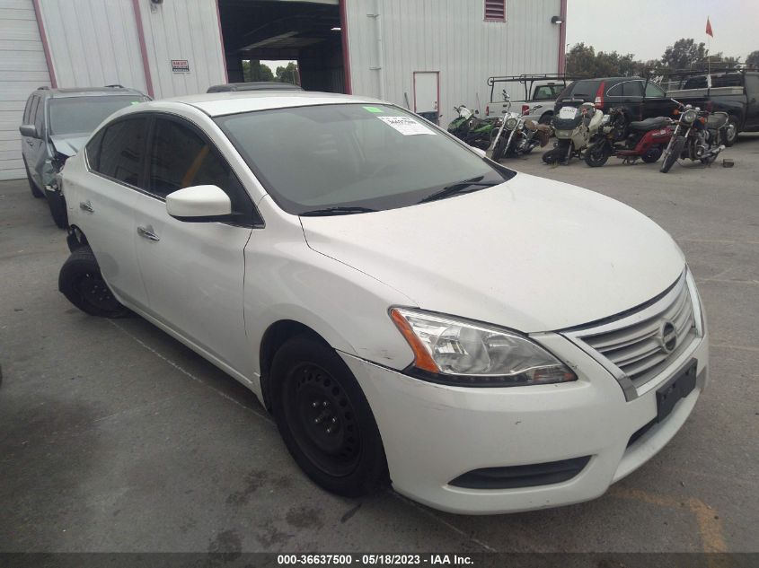 2015 NISSAN SENTRA SV - 3N1AB7AP8FY223181