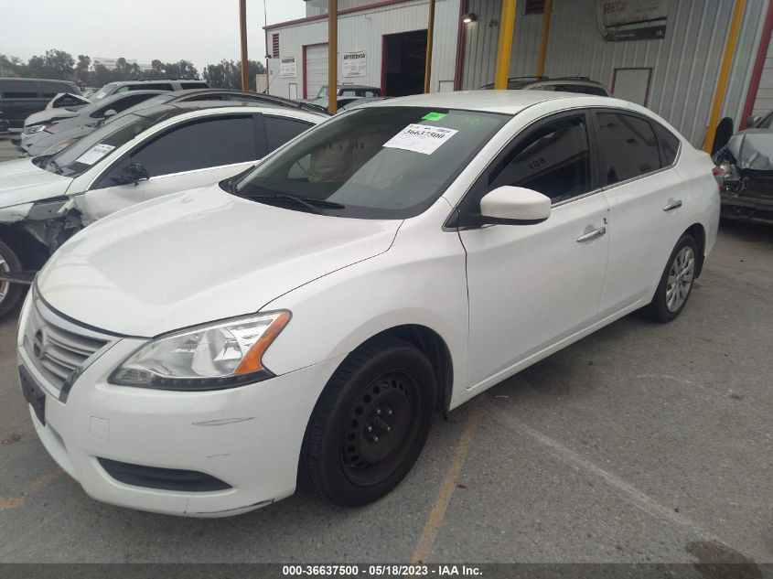 2015 NISSAN SENTRA SV - 3N1AB7AP8FY223181