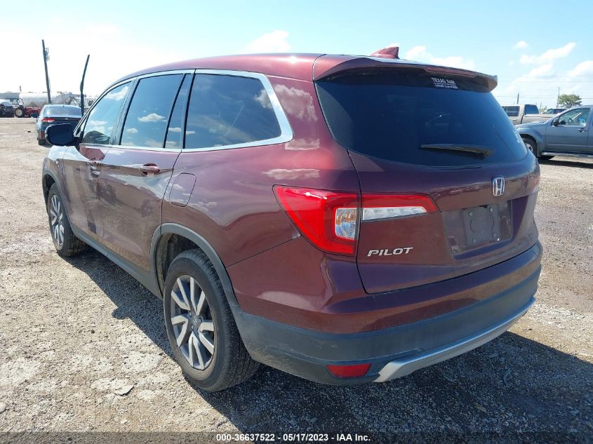 2019 HONDA PILOT EX-L - 5FNYF5H54KB024465