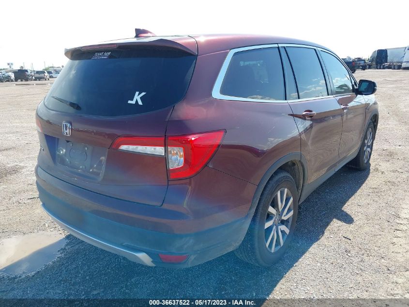 2019 HONDA PILOT EX-L - 5FNYF5H54KB024465