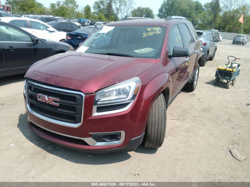 2015 GMC ACADIA SLE - 1GKKRNED9FJ355845