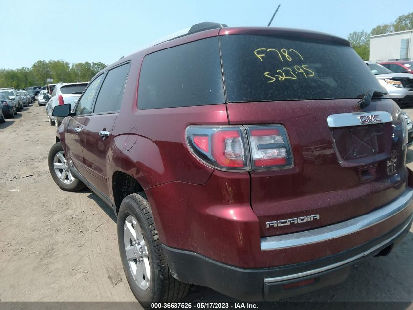 2015 GMC ACADIA SLE - 1GKKRNED9FJ355845