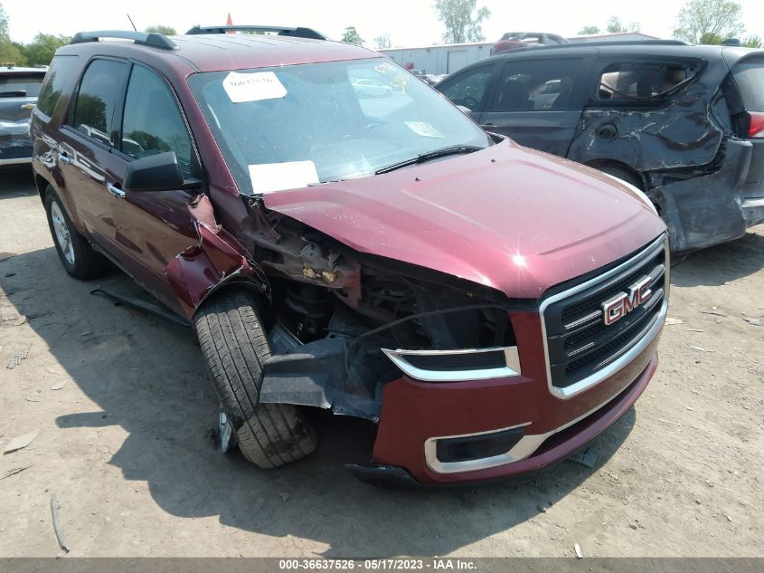 2015 GMC ACADIA SLE - 1GKKRNED9FJ355845