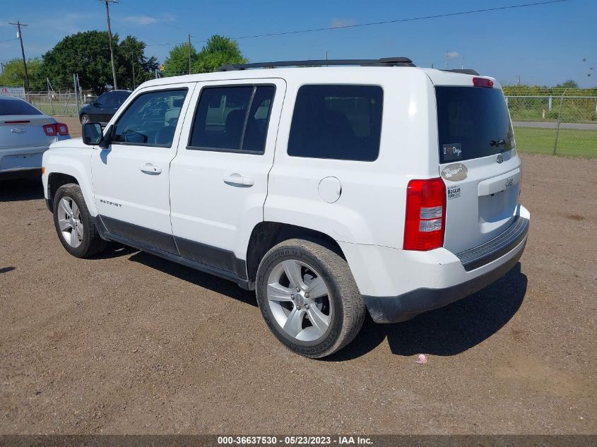 2016 JEEP PATRIOT LATITUDE - 1C4NJPFA2GD647904