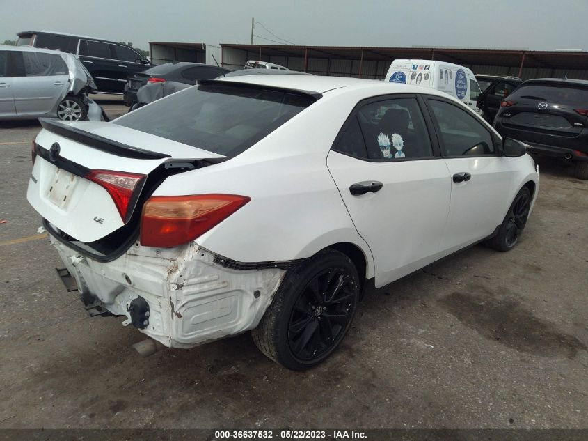 2017 TOYOTA COROLLA L/LE/XLE/SE - 2T1BURHE5HC884584