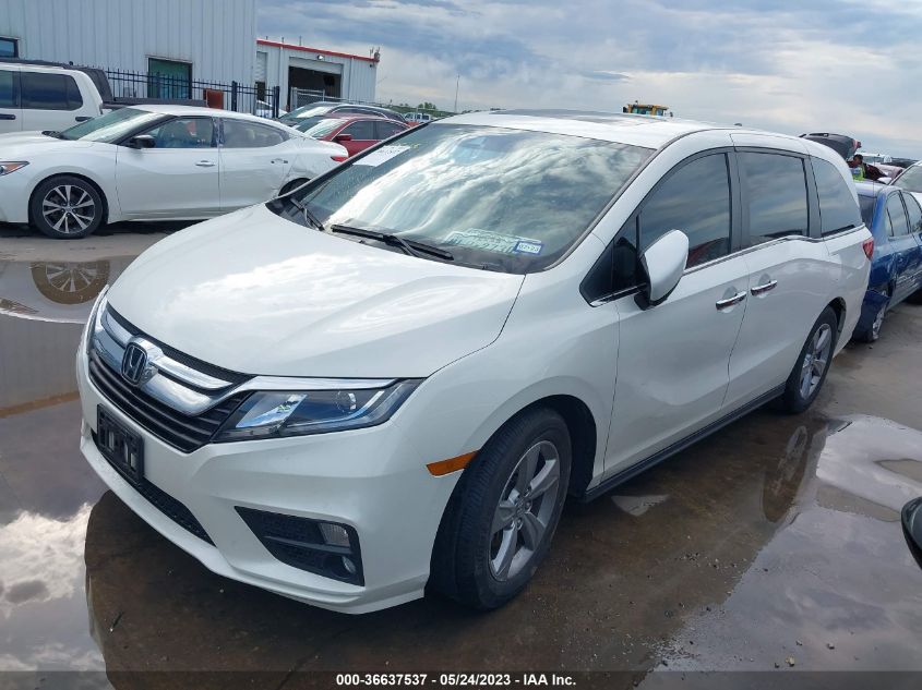 2019 HONDA ODYSSEY EX-L - 5FNRL6H73KB111682