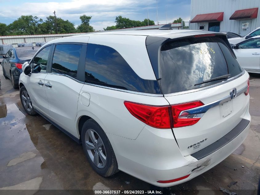 2019 HONDA ODYSSEY EX-L - 5FNRL6H73KB111682