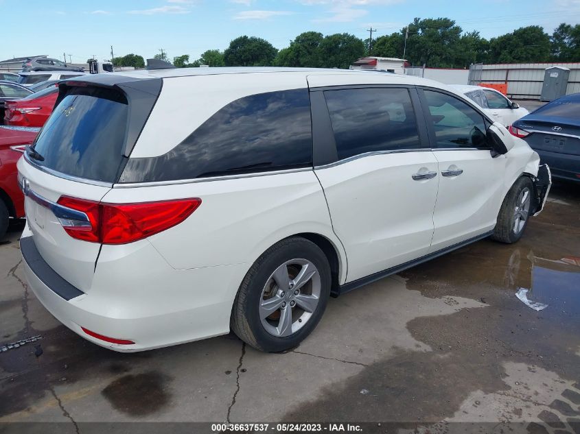 2019 HONDA ODYSSEY EX-L - 5FNRL6H73KB111682