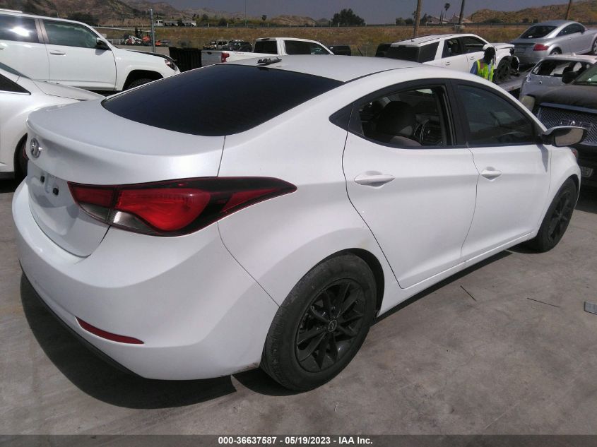 2015 HYUNDAI ELANTRA SE - 5NPDH4AE2FH614720