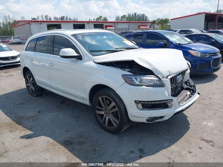 2014 AUDI Q7 3.0L TDI PREMIUM PLUS - WA1LMAFE6ED009581