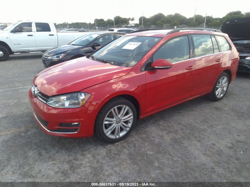 2015 VOLKSWAGEN GOLF SPORTWAGEN TDI SE 3VWCA7AU6FM511686