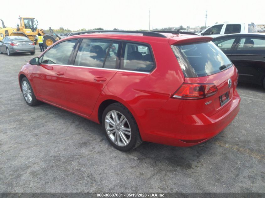 2015 VOLKSWAGEN GOLF SPORTWAGEN TDI SE 3VWCA7AU6FM511686