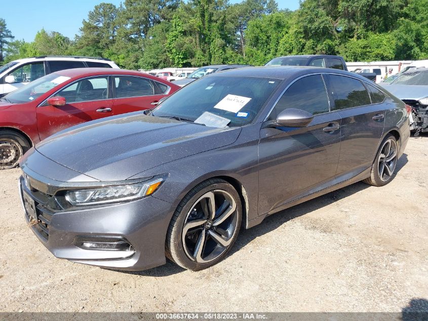 2020 HONDA ACCORD SEDAN SPORT - 1HGCV2F38LA023618