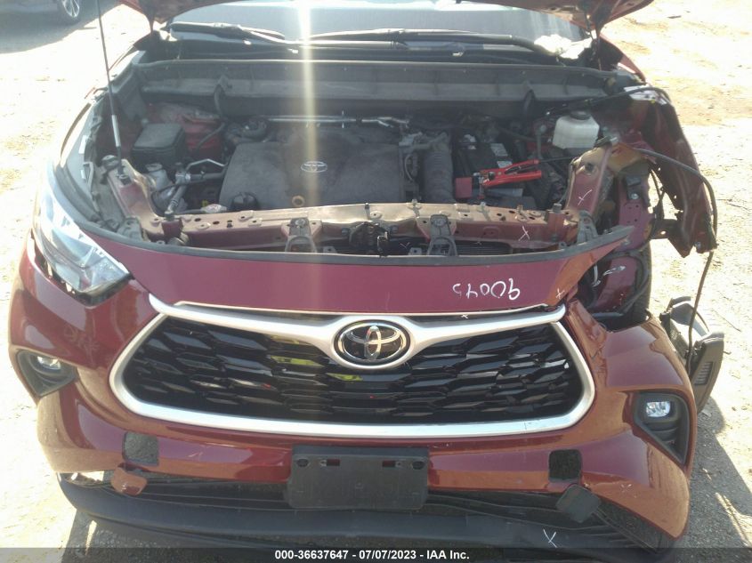 2020 TOYOTA HIGHLANDER XLE - 5TDHZRBH0LS013073