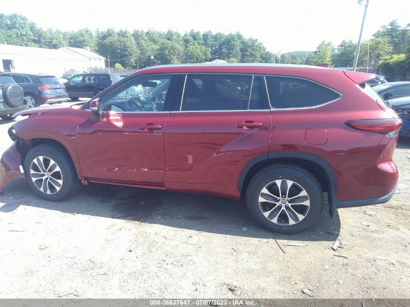 2020 TOYOTA HIGHLANDER XLE - 5TDHZRBH0LS013073