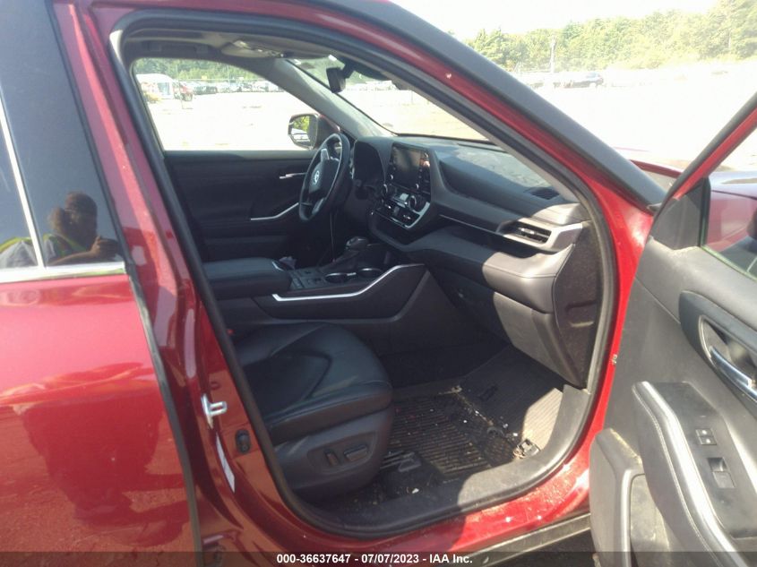 2020 TOYOTA HIGHLANDER XLE - 5TDHZRBH0LS013073