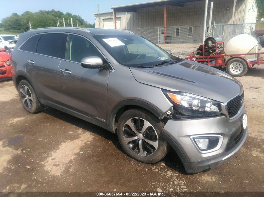 2018 KIA SORENTO EX V6 - 5XYPHDA53JG389950