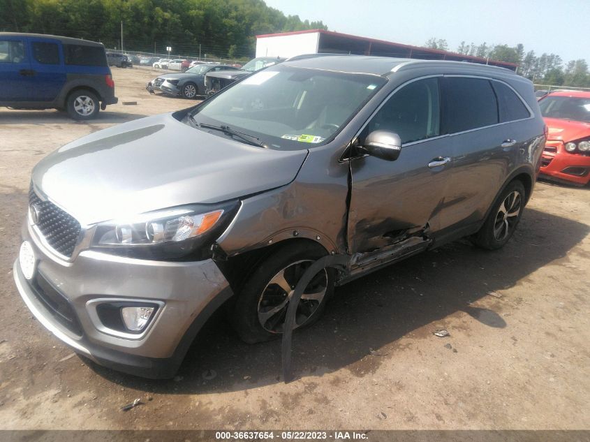 2018 KIA SORENTO EX V6 - 5XYPHDA53JG389950