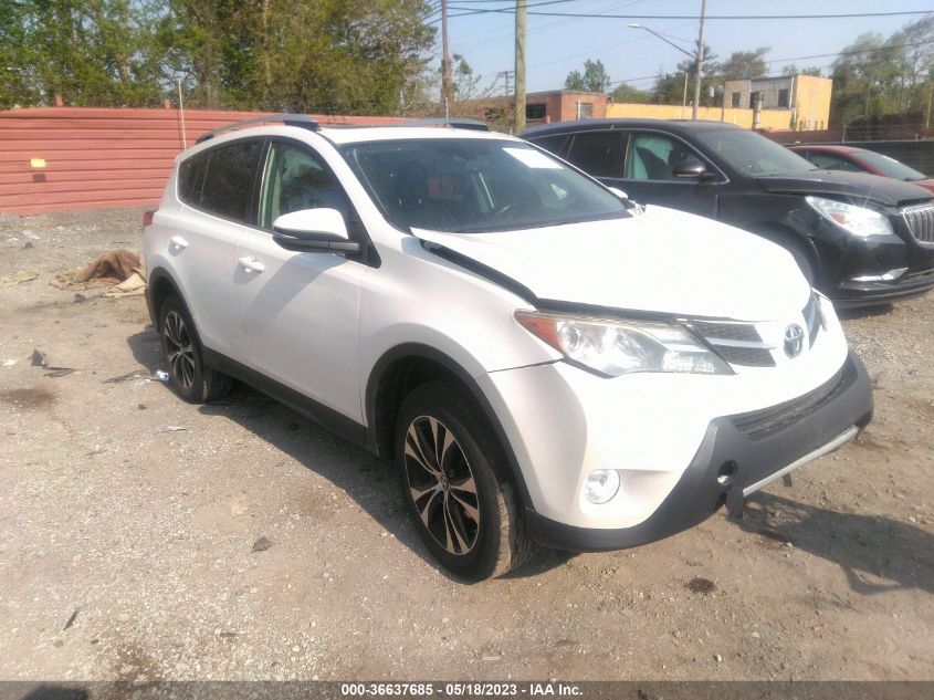 2015 TOYOTA RAV4 LIMITED - 2T3DFREV0FW261934