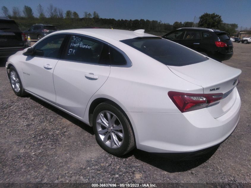 2021 CHEVROLET MALIBU LT - 1G1ZD5ST2MF074869