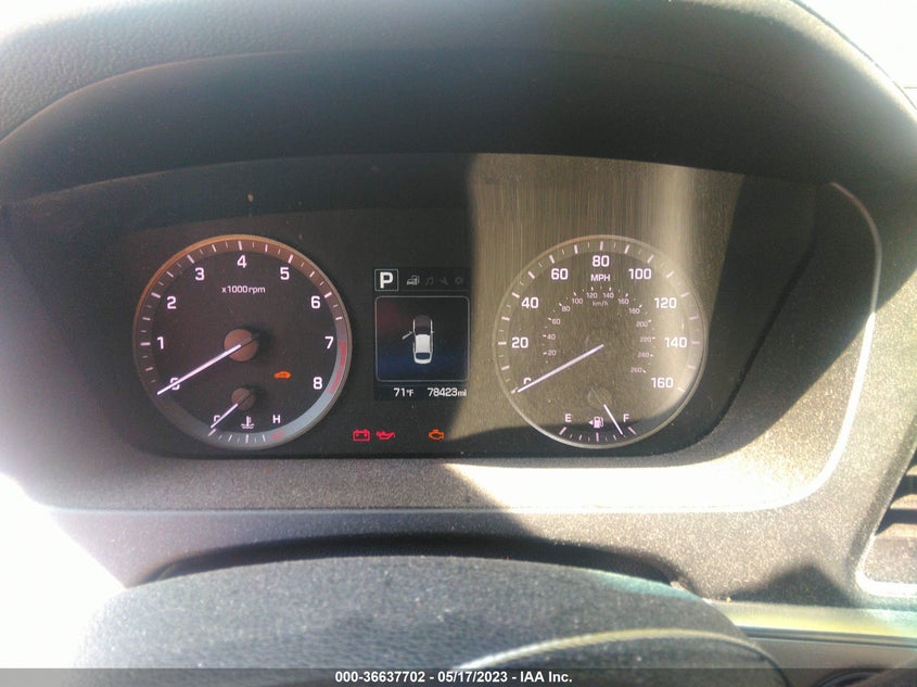 VIN 5NPE34AF4HH485071 2017 HYUNDAI SONATA LIMITED