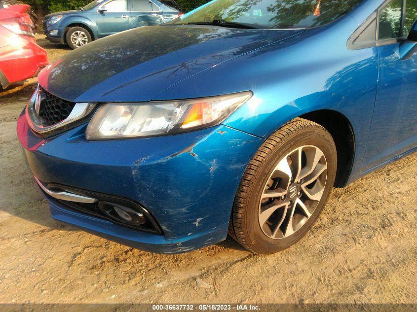 2013 HONDA CIVIC SDN EX-L - 19XFB2F91DE080363