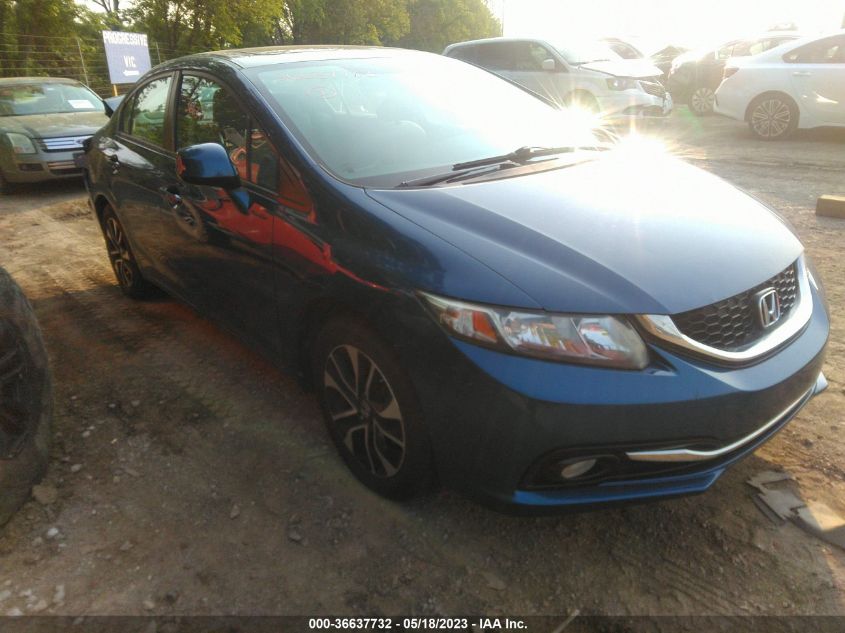 2013 HONDA CIVIC SDN EX-L - 19XFB2F91DE080363