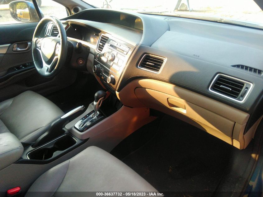 2013 HONDA CIVIC SDN EX-L - 19XFB2F91DE080363