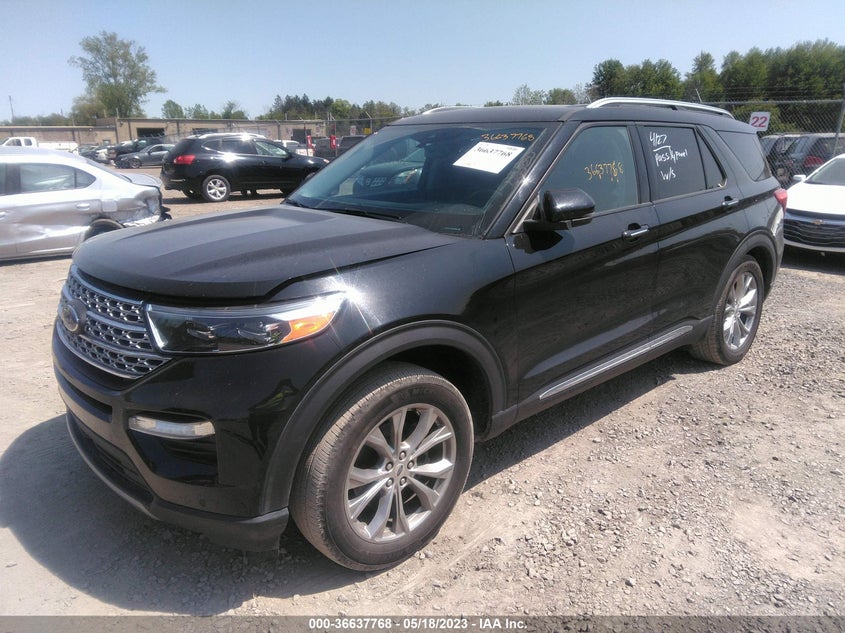 VIN 1FMSK8FH4MGA84802 2021 FORD EXPLORER LIMITED