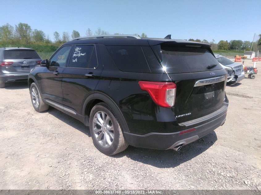 VIN 1FMSK8FH4MGA84802 2021 FORD EXPLORER LIMITED