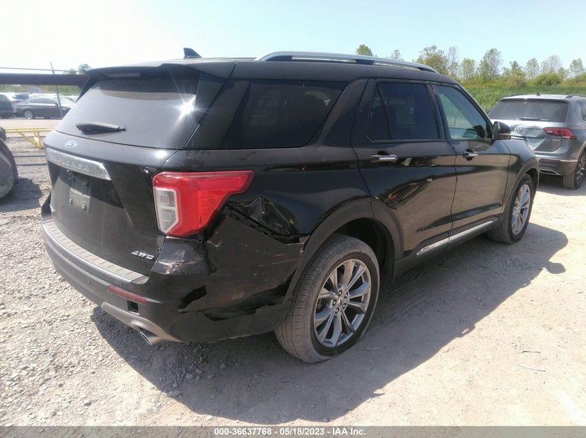 VIN 1FMSK8FH4MGA84802 2021 FORD EXPLORER LIMITED