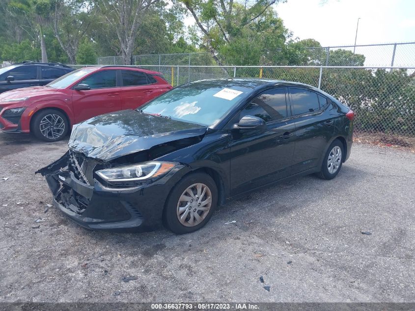2017 HYUNDAI ELANTRA SE - 5NPD74LF8HH092557
