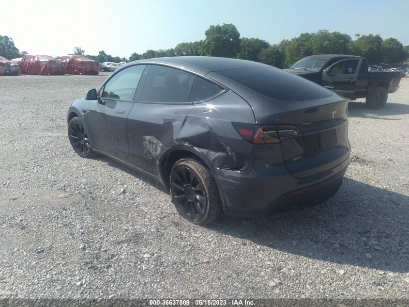 2022 TESLA MODEL Y LONG RANGE - 7SAYGDEE2NF316067