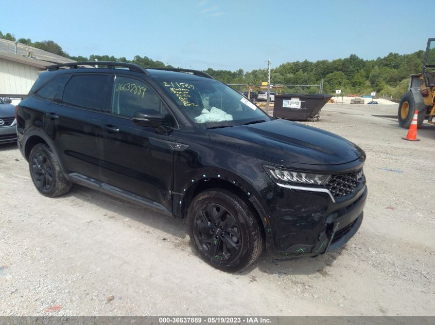 5XYRLDLC4NG151906 KIA SORENTO X-LINE S 2022